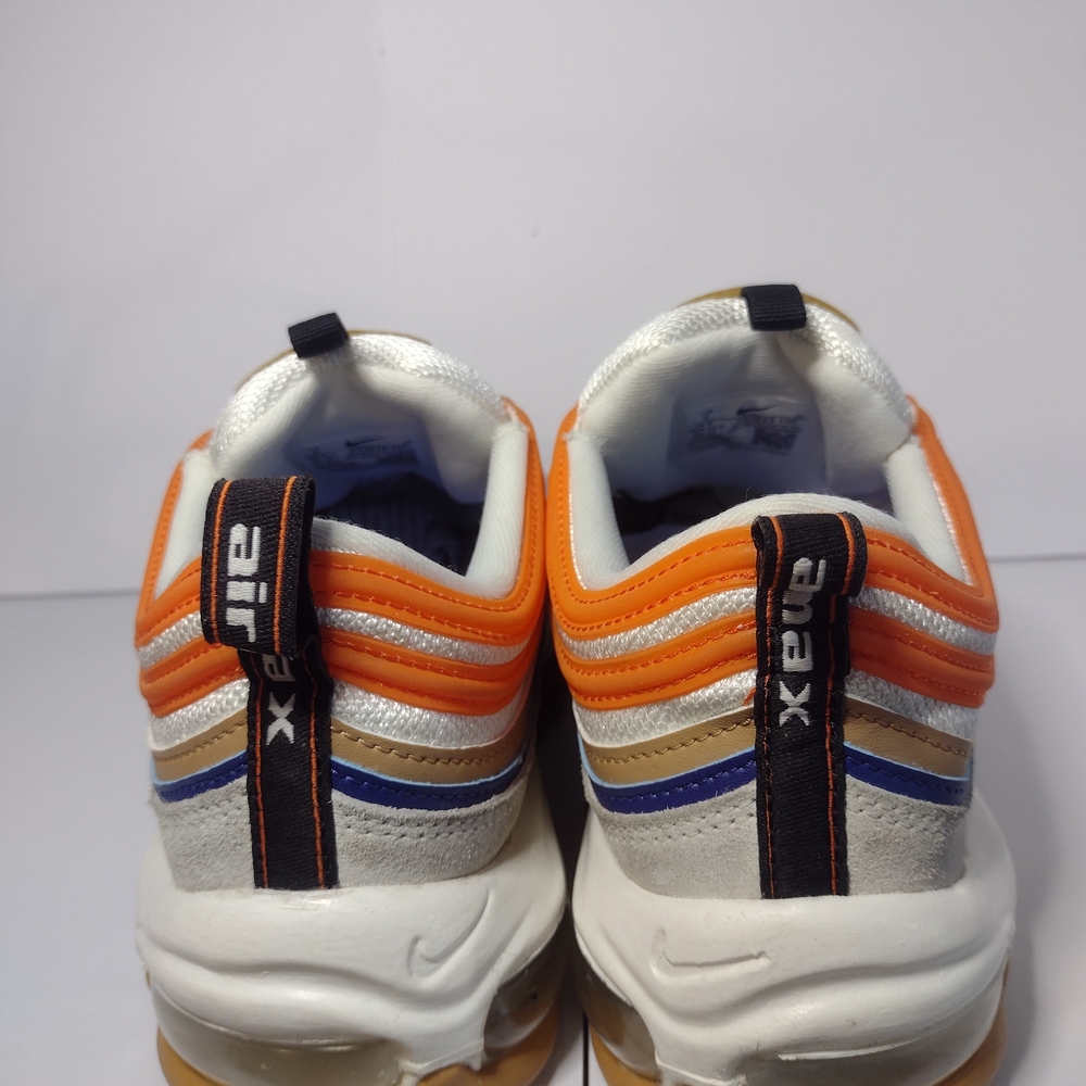 Nike Air Max 97 SE Frank Rudy/Summit Safety Orange White, Size 9 - Picture 10 of 12